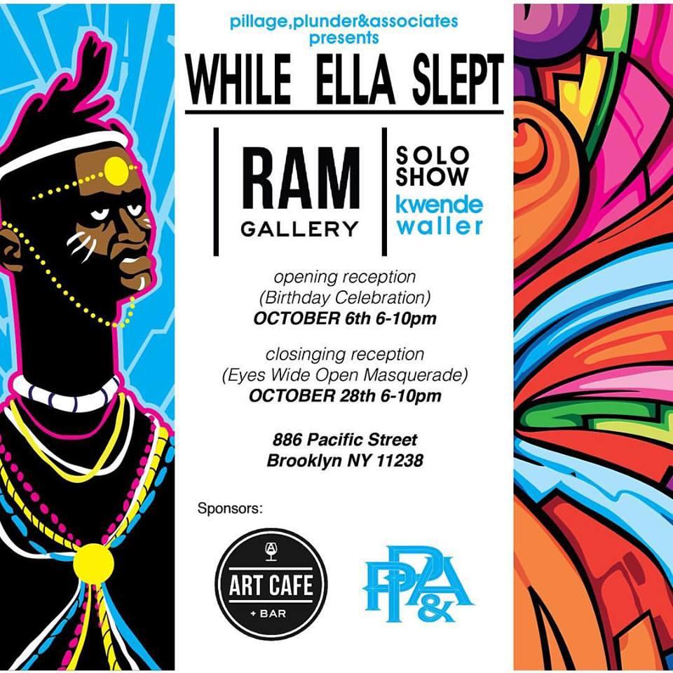 While Ella Slept Exhibition